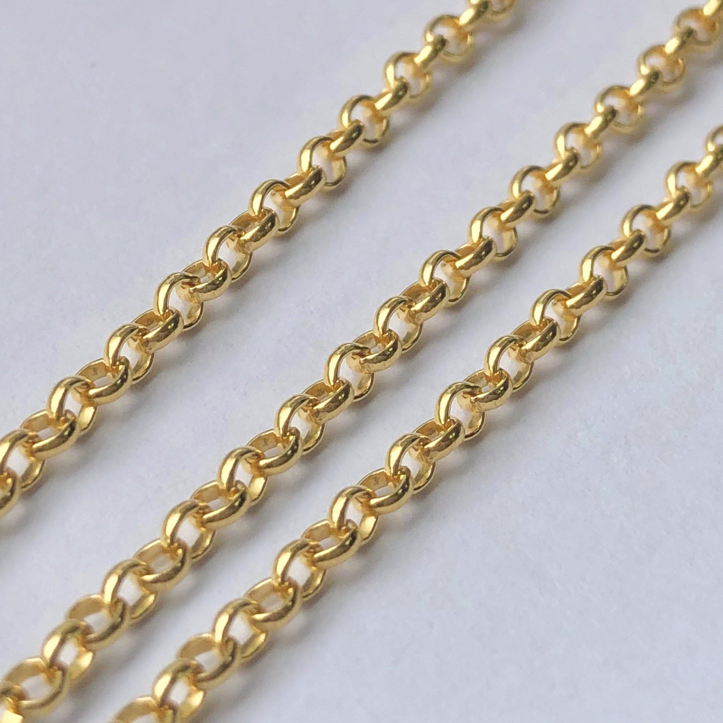 Gold filled Rolo chain 2mm